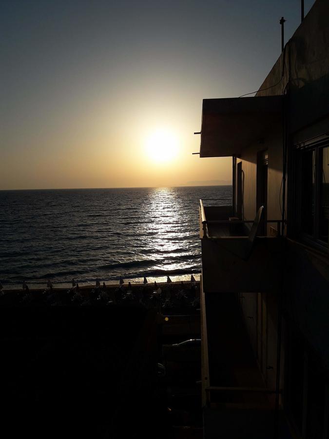 A Unique Seaside View!!! Apartment Rhodes City Bagian luar foto