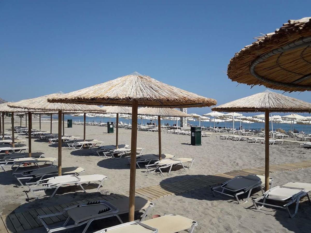 A Unique Seaside View!!! Apartment Rhodes City Bagian luar foto